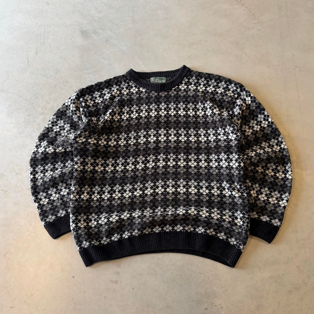 Vintage 90s Croft & barrow pullover pattern sweater